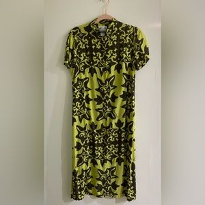 Manuhealii Kukui Quilt Print Dress 💚